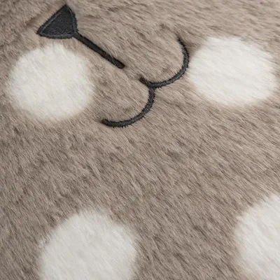 Obrázek produktu pro SCANquilt plyšák FRIEND puntíky béžovobílá 100% polyester L / 98 x 40 cm