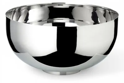 Produktbild von Sektkühler Champagnerkühler Flaschenkühler - Ø 34 cm - Höhe 18 cm - Edelstahl - Silber - Für 4 Flaschen