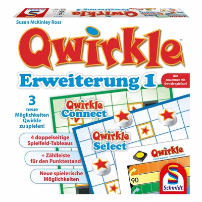 Produktbild von Schmidt Spiele Qwirkle 1. Erweiterung 49271