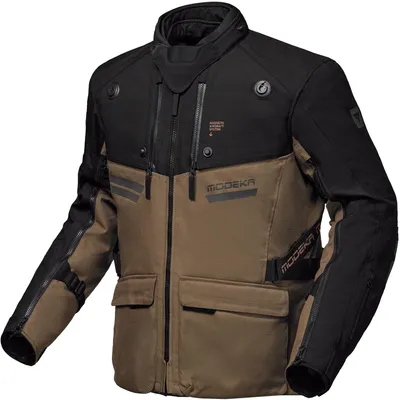Produktbild von Modeka Atlaz  Motorrad Textiljacke, braun/schwarz, M