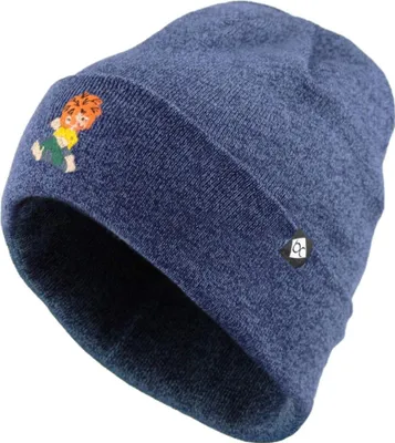 Zdjęcie produktu dla Czapka z dzianiny Bavarian Caps z haftem, niebieska, rozmiar uniwersalny