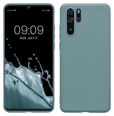 Produktbild von kwmobile Handyhülle für Huawei P30 Pro Hülle - TPU Case - Kabelloses Laden - Schutzhülle Cover in Antique Stone