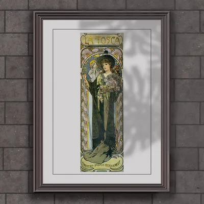 Produktbild von Bild Poster - Opernwerbungskunst - A2 (42 cm x 59,5 cm)