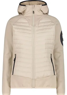 Produktbild von CMP Damen Jacke Jacket Hybrid FIX Hood Beige 38