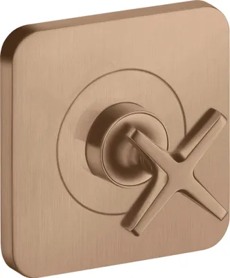 Immagine prodotto di hansgrohe AXOR Citterio E robinet d'arrêt encastré 12 x 12, 36771310, 36771310