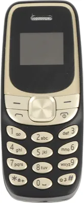 Image de Petit téléphone portable Bluetooth Dialer Double carte SIM GSM 2G Débloqué Mini téléphone portable pour enfant Etudiants Noir Or