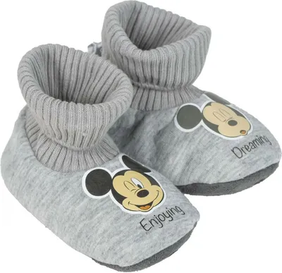 Image de Chaussons Mickey Mouse gris clair - 21