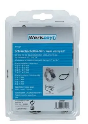 Produktbild von Cornat Schlauchschellenset 56tlg.