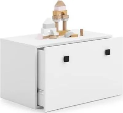 Obrázek produktu pro Dřevěný box na hračky INGA, úložný prostor na hračky, nábytek do dětského pokoje