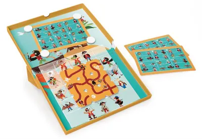 Image de SCRATCH - Jeu éducatif magnétique « Labyrinthe des pirates »