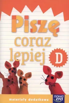 Zdjęcie produktu dla Szko³a na miarê Zeszyt Piszê coraz lepiej D Materia³y dodatkowe Bo¿ena Kotulska (Buch auf Polnisch)