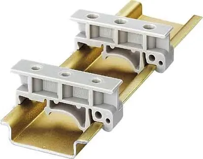 Image de Adaptateur de rail gris - Adaptateur de rail DIN USA 10