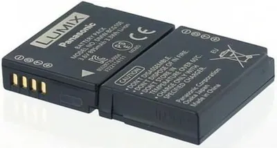 Produktbild von Akku für Panasonic LUMIX DMC-ZS20 Li-Ion 3,6 Volt 895 mAh schwarz.