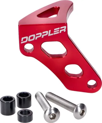 Zdjęcie produktu dla Ogranicznik dźwigni sprzęgła Doppler aluminium czerwony dla Minarelli AM6