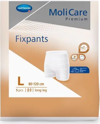 Zdjęcie produktu dla Hartmann MoliCare Premium Fixpants długie L P5 | opakowanie (5 sztuk)