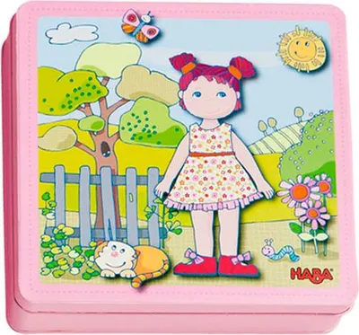 Image de Haba HABA Boîte de jeu magnétique Poupée à habiller Lilli 1007392001