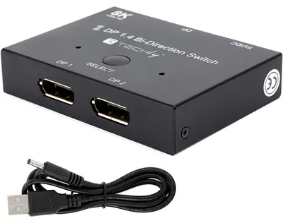 Produktbild von Techly IDATA-DP-2DP-8KT Video-Switch DisplayPort