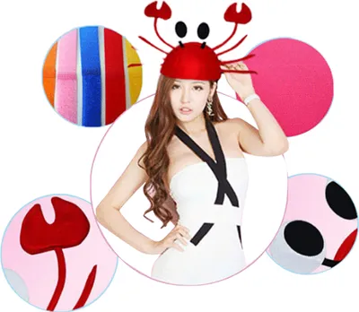 Image de Chapeau de costume de crabe, chapeau de fantaisie pour la fête