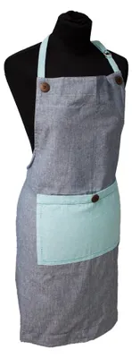 Produktbild von ARÔME HOME Küchenschürze Blau, 70 × 85 cm