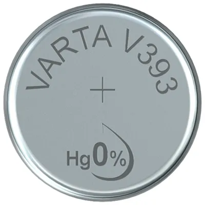 Immagine prodotto di Batteria Varta a bottone all'ossido d'argento -Poliuretano10 pezzi - V301-V399