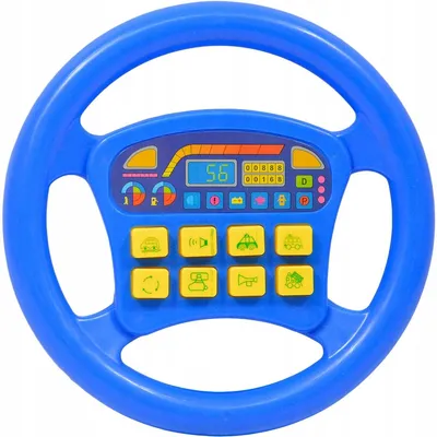 Produktbild von Pegaz Elektronisches Spielzeug Lenkrad mit Sound für Kinder