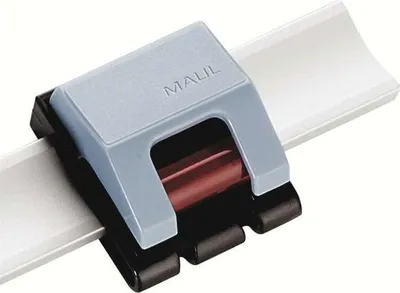Produktbild von MAUL Rollenclip V zum Aufstecken 3.8 x 3.25 x 2.16 cm grau