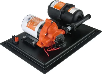 Zdjęcie produktu dla System zasilania wodą - Automatyczna pompa wodna 12V z zbiornikiem ciśnieniowym i cichą pracą