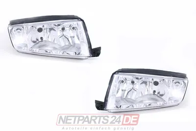 Obrázok produktu pre Johns, halogénové predné svetlomety kompatibilné so Škoda Fabia od 12/1999 sada H7 H3 LR