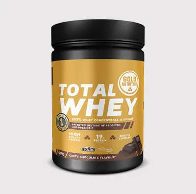 Produktbild von Gold Nutrition Protein Total Whey 800 g, Schokolade / 800 g