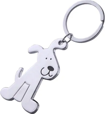Produktbild von CHPN - Schlüsselanhänger - Hundeschlüsselanhänger - Hund - Hund - Silberfarben - Hundeliebhaber - Geschenk - Tiertag - Schlüsselanhänger mit Hundebild