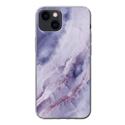 Produktbild von MuchoWow® Handyhülle Schutzhülle Hülle für iPhone 13 mini Mineral - Edelstein - Chic Silikon Softcase Handy Hülle - Softcase