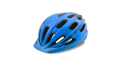 Produktbild von GIRO HALE Fahrradhelm, Blau, 50-57 cm, MIPS, In-Mold, Roc Loc Sport, 22 Belüftungen, abnehmbares Visier, Insektenschutznetz, reflektierend, Pferdeschwanz-kompatibel, für Kinder & Jugend MTB Tour City Urban