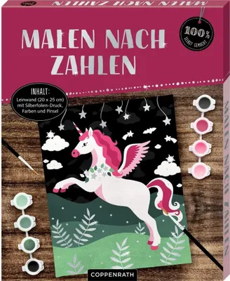 Produktbild von Coppenrath Verlag GmbH & Co.KG Malen nach Zahlen - Einhorn Sonstige