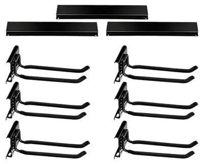 Productafbeelding van Wandopbergsysteem met 6 Haken voor Ski's en Snowboards