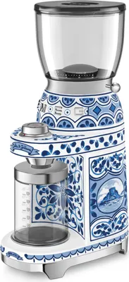 Image de Moulin à café 130g bleu méditerranée - Smeg - CGF01DGBEU -