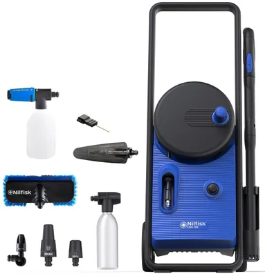 Image de Nilfisk Core 140-8 PowerControl In-Hand CAR WASH EU Nettoyeur haute pression droit électrique 474 l/h 1800 W Bleu
