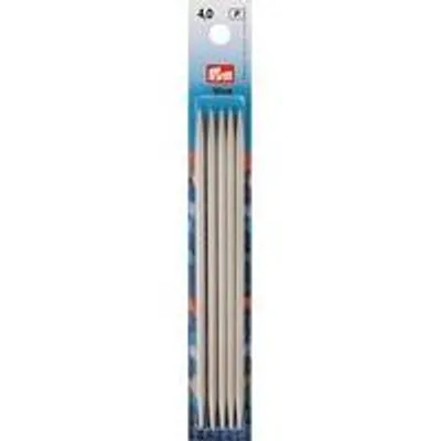 Productafbeelding van Kousenbreinaalden grijs 15 cm 4,0 mm