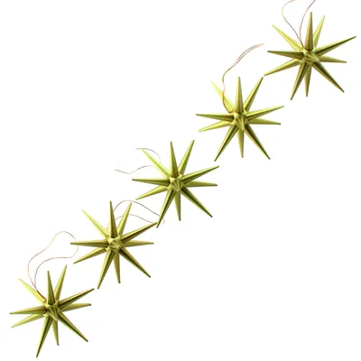 Produktbild von Sterne Christbaumschmuck Baumbehang 5er Set
