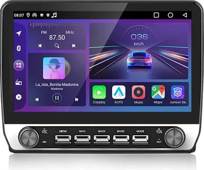 Immagine prodotto di Autoradio Android 15 da 10,1" Carplay per Audi A3 S3 RS3 8P 8V 2003-2013 Navigatore GPS WIFI BT DAB+ SWC USB 1+32G con manopola