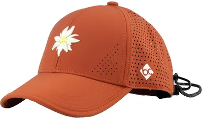 Bavarian Caps "Edelweiß Outdoor v2" mit Netzeinsatz in rot