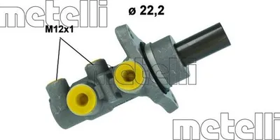 Obrázek produktu pro Hlavní brzdový válec Metelli 05-1219 pro Citroën Mitsubishi Peugeot