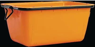 Produktbild von Fertigmörtelbehälter 200 l orange - 390.900200.00.50