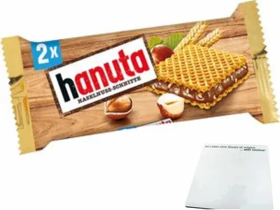 Produktbild von Hanuta 2 Stück (88g Packung) + usy Block