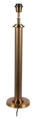 Zdjęcie produktu dla Podstawa lampy stołowej, wysokość 67 cm - złota - aluminium
