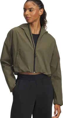 Produktbild von Under Armour Unstoppable Woven Rstop Ls - marine od green, Größe:XS