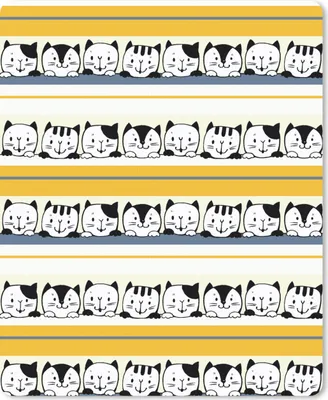 Produktbild von MuchoWow® Mauspad Mousepad Katze - Muster - Haustiere 30x40 cm - Mousepads - Maus Mat - Pad - Mausunterlage - Mausmatten