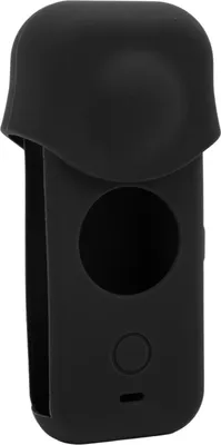 Obrázok produktu pre One X2 Lens Protector Ochranný kryt športovej kamery pre One X2 Prachotesný silikónový profesionálny rámček na akčnú kameru s dvojitým poistením (jeden x2 čierny)