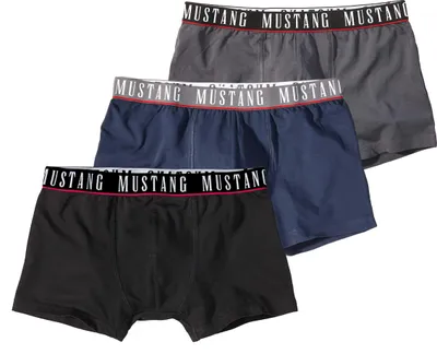 Produktbild von Herren Boxershorts von MUSTANG Retropants 3er-Pack
