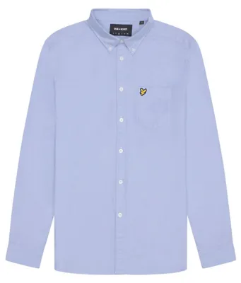 Immagine prodotto di Lyle & Scott Camicia Oxford a maniche lunghe blu L Uomo Blu L