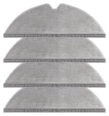 Wischpads für Dreame D20 Pro Plus, 4 Stück, Mikrofaser, waschbar